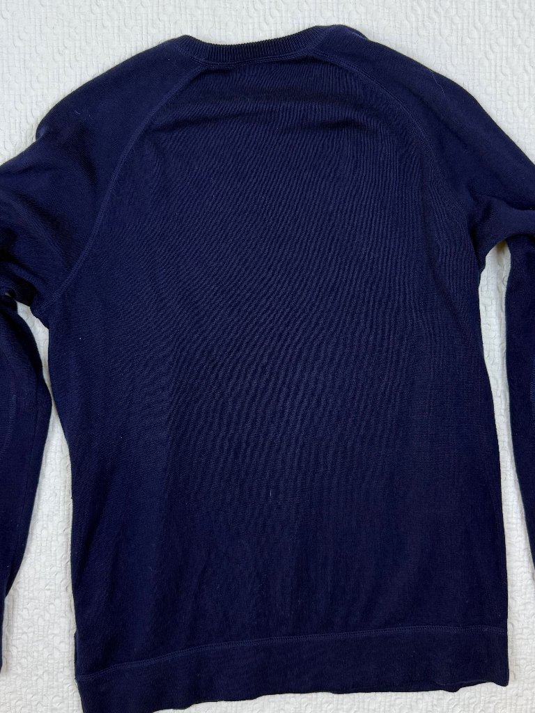 Quaker Marine Supply Co. Vintage Archival Crewneck Sweater Navy Blue Size L — image 7 of 8
